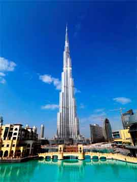 Открытие самого высокого в мире здания Burj Dubai («Дубайская башня»), расположенного в Дубае (ОАЭ), состоится 4 января 2010 года.